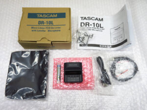 新品 TASCAM DR-10L ピンマイクレコーダー 管理4tr1115C 未使用